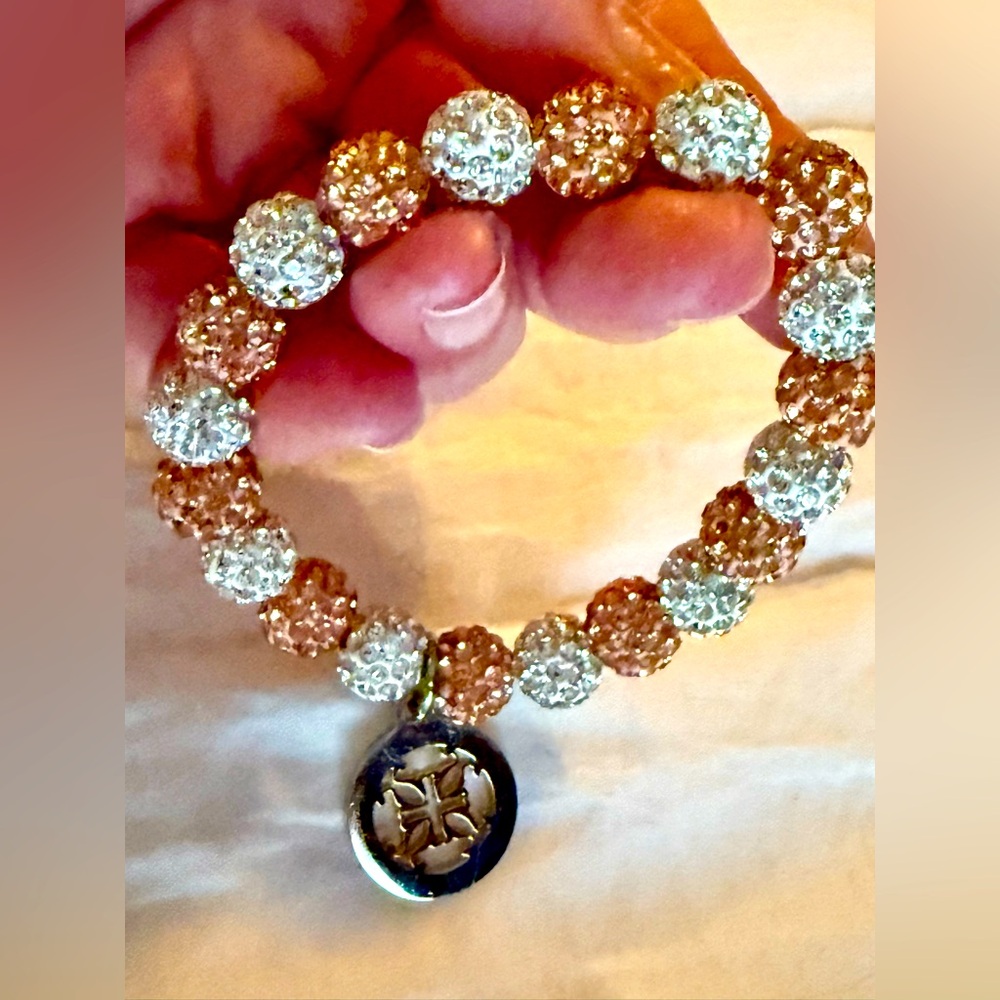 Parkinson’s Awareness Rustic Cuff Beaded Bracelet